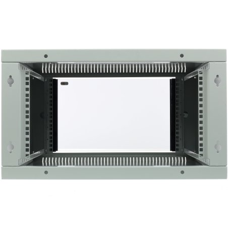 Шкаф телекоммуникационный настенный разборный 6U (600 x 650) дверь стекло