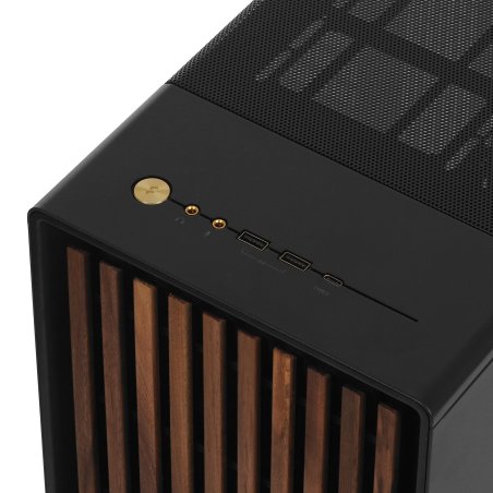 Компьютерный корпус Fractal Design North Charcoal черный TG Dark