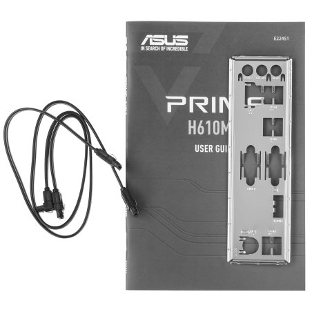 Материнская плата ASUS PRIME H610M-D D4, LGA 1700, Intel H610, 2xDDR4, 4xSATA, 1xM.2, 1xPCIe 4.0 x16, 1xPCI, 1xHDMI, 1xVGA, 1x 1Gb LAN, 2xUSB-A 2.0, 2xUSB-A 3.2 Gen 1, 3x3.5 мм, 7.1, mATX