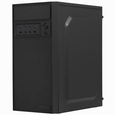 Компьютерный корпус Minitower ExeGate EX291271RUS BAA-109U2 (mATX, без БП, 2*USB+2*USB 3.0, аудио, черный)