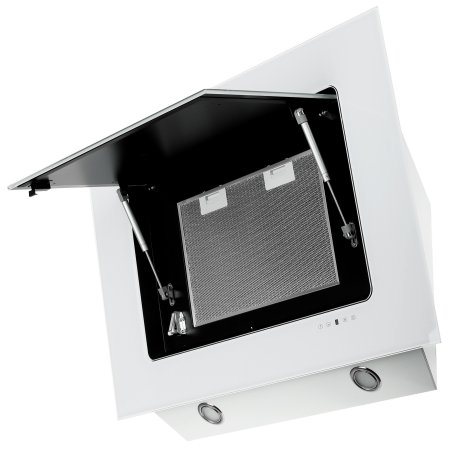 Вытяжка наклонная Elikor Оникс 60П-1000-Е4Д белый, 60 см, 1000 куб. м/ч, 54 дБ