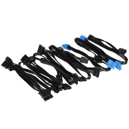 Блок питания ExeGate 750PPX RTL (EX292336RUS), 750Вт, 140мм, модульный, черный