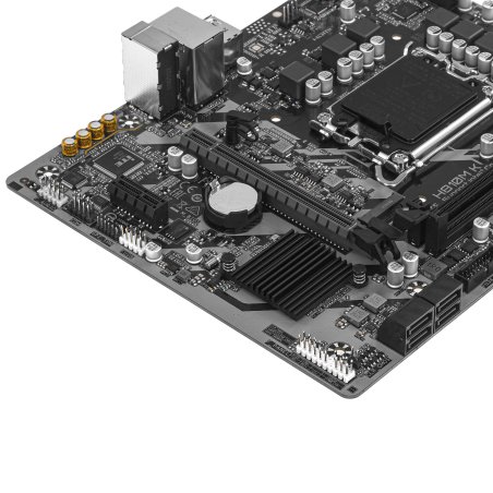 Материнская плата Gigabyte H810M K, LGA1851, Intel H810, 2xDDR5, 4xSATA, 1xM.2, 1xPCIe 4.0 x16, 1xPCIe 3.0 x1, 1xDP, 1xHDMI, 1x1Gb LAN, 2xUSB-A 5Gbps, 4xUSB-A 2.0, 3x3.5 мм, 7.1, mATX