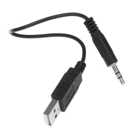 Акустическая система 2.0 Gembird SPK-206, МДФ, коричневый, 5 Вт, регулятор громкости, USB-питание