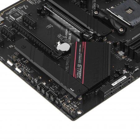 Материнская плата ASUS ROG STRIX B550-F GAMING WIFI II, AM4, AMD B550, 4xDDR4, 6xSATA, 2xM.2, 1xPCIe 4.0 x16, 1xPCIe 3.0 x16, 3xPCIe x1, DisplayPort, HDMI, 1x2.5Gb LAN, USB Type-C, 5x3.5 мм, 7.1, ATX