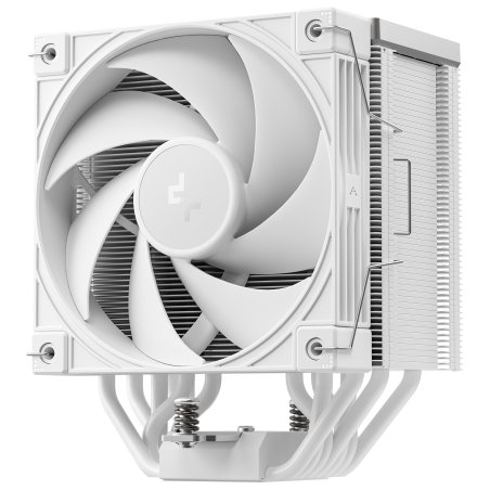 Кулер для процессора DEEPCOOL AK500S DIGITAL SE WH LGA20XX/1700/1200/115X/AM5/AM4 (12шт/кор, TDP 240W, PWM, Fan 120мм, 5 тепл. трубок, Copper Base, белый) RET (R-AK500S-WHADMN-GJD)