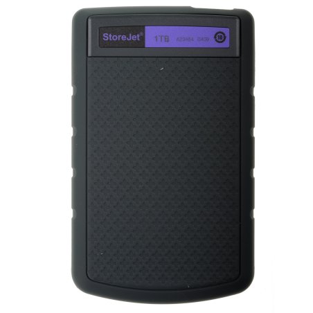 Внешний HDD Transcend USB 3.0 1Tb TS1TSJ25H3P StoreJet 25H3P (5400 об/мин) 2.5" фиолетовый