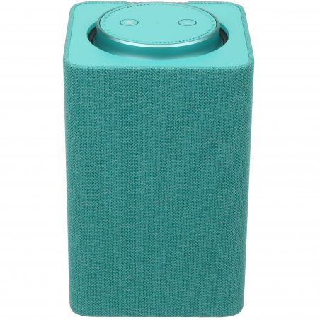 Умная колонка Яндекс Станция Макс, 65Вт, 1 динамик, часы, Алиса, Wi-Fi, Bluetooth 5.0, Zigbee, бирюзовый