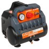 Компрессор поршневой Patriot WO 6-180 безмасляный 180л/мин 6л 1100Вт черный/оранжевый