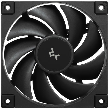 Вентилятор для корпуса Deepcool FD12 V2 120х120x25 черный 4-pin 35.6дБ (R-FD12V2-BKNPN1-G) Ret