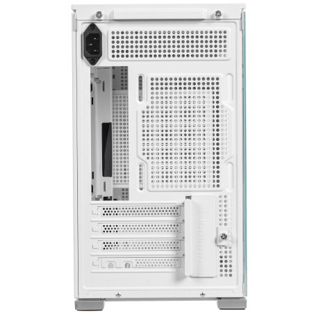 Компьютерный корпус без блока питания Case JONSBO D41 STD, Midi-Tower, TG, no fan, 1xUSB-A 3.2 + 1xUSB-C 3.2, ATX, mATX белый