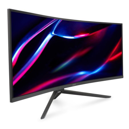 Монитор 34" Acer ED343CURJ0bmiippx VA, 3440x1440, 120 Гц, 1 мс, 300 кд/м², 21:9, 2xHDMI 2.0, 2xDP 1.2, 2x3Вт, 1x3.5 мм, изогнутый 1000R, черный