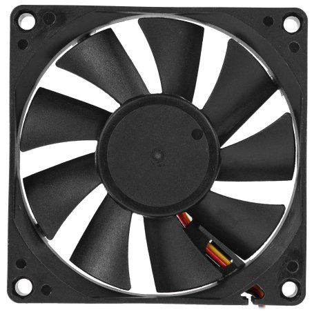 Вентилятор для корпуса 5bites FB8015S-12L3 черный, 80 x 80 мм, 2000 об/мин, 20 дБ, 3 pin