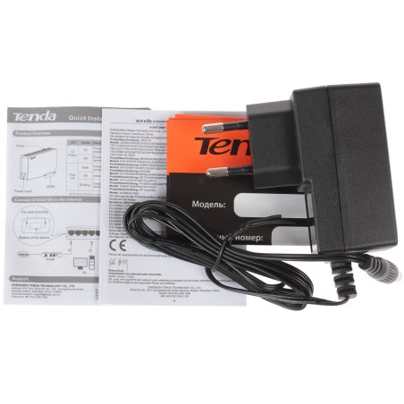 Коммутатор Tenda S105 5x100Mb неуправляемый