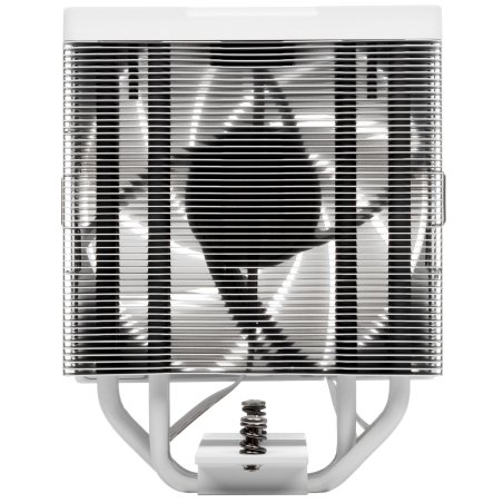 Кулер для процессора DEEPCOOL AG400 DIGITAL WH ARGb белый, 120 мм, алюминий/медь, 2100 об/мин, 31.6 дБ, 4 pin, 220 Вт, 152.7 мм