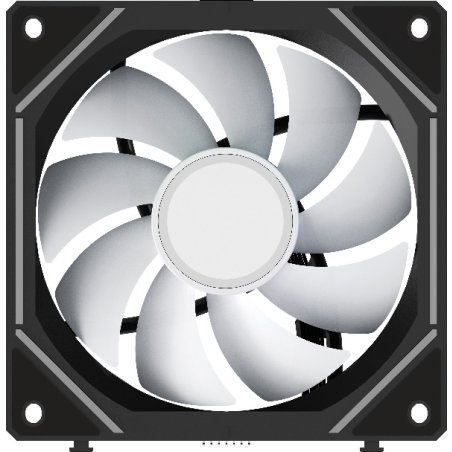 Вентилятор для корпуса Fan Ocypus Gaммa F12 UNI BK ARGb 3 IN 1 PWM черный