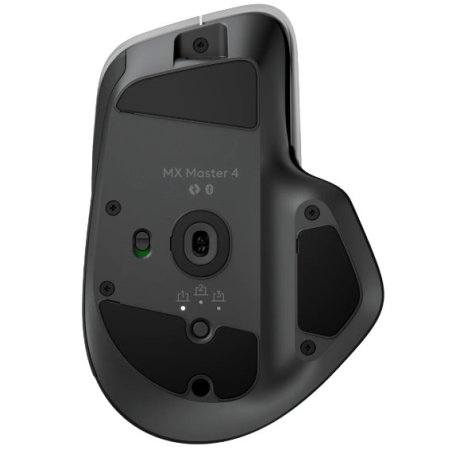 Мышь беспроводная Logitech MX Master 3s графитовый, 8000 dpi, радиоканал, Bluetooth, USB, кнопки - 7
