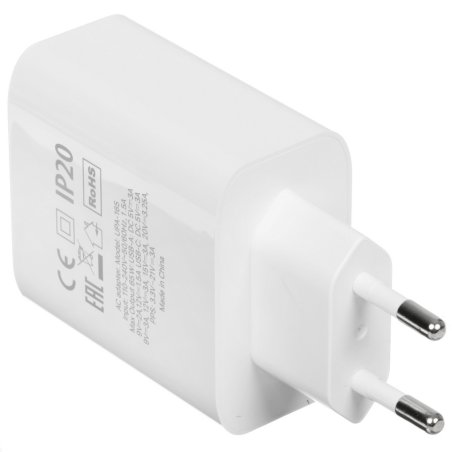 Сетевое зарядное устройство Defender UPA-165 USB A+C 65W