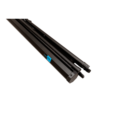 Экран Sakura 200x200см TriScreen 1:1 напольный рулонный белый 111' Matt White (MW), черный корпус