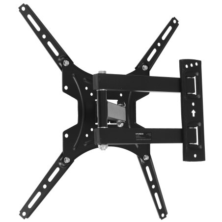 Кронштейн для телевизора Hyundai GL-N2 черный 20"-48" макс.15кг настенный поворотно-выдвижной и наклонный