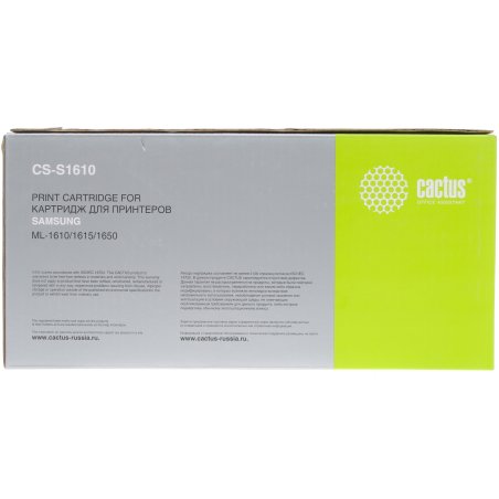 Картридж лазерный Cactus CS-S1610 (ML-1610) черный (2000 стр.) для SAMSUNG ML-1610/ 1615/ 1650
