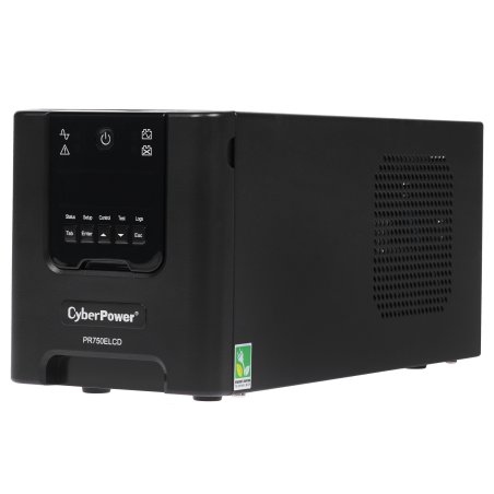 Источник бесперебойного питания CyberPower PR750ELCD 750VA/675W USB/RJ11/45 (6 IEC)