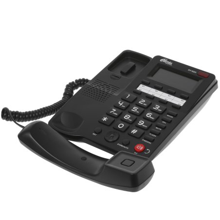 Телефон проводной Ritmix RT-550 черный