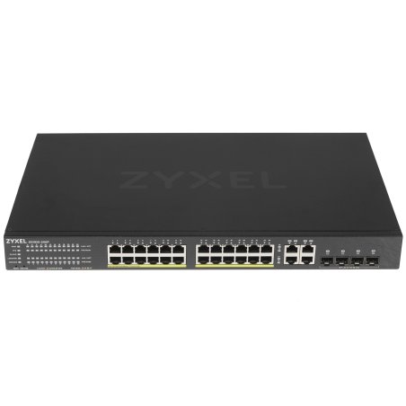 Коммутатор Zyxel NebulaFlex GS192024HPV2-EU0101F 24G 24PoE+ 375W управляемый