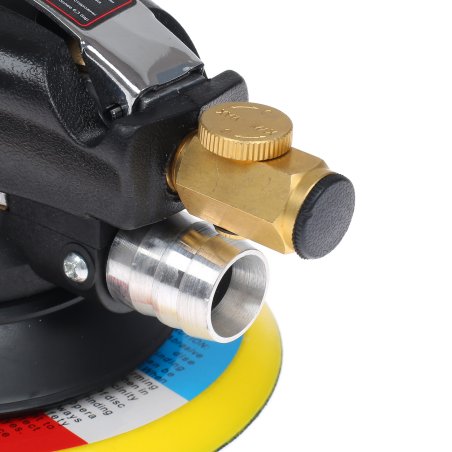 Пневмошлифмашина орбитальная SR150CV с пылеотводом c набором (140л/м 9000об мин 6.3 бар 150мм) 100182