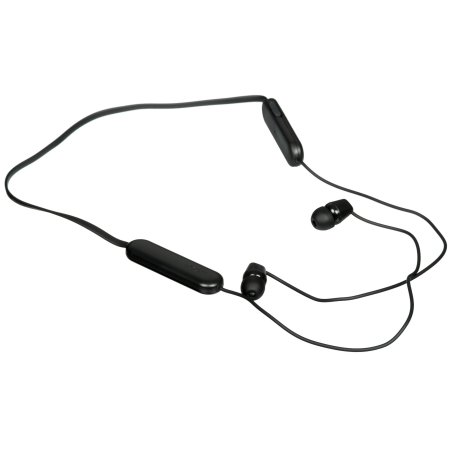 Гарнитура вкладыши Sony WI-C100 черный беспроводные bluetooth шейный обод