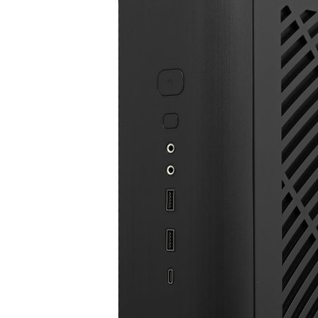 Компьютерный корпус Montech HS01 PRO черный без БП ATX 5x120мм 2xUSB 3.0 1xUSB3.1 audio