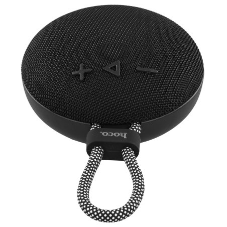 Портативная колонка круглая HOCO BS60, черный