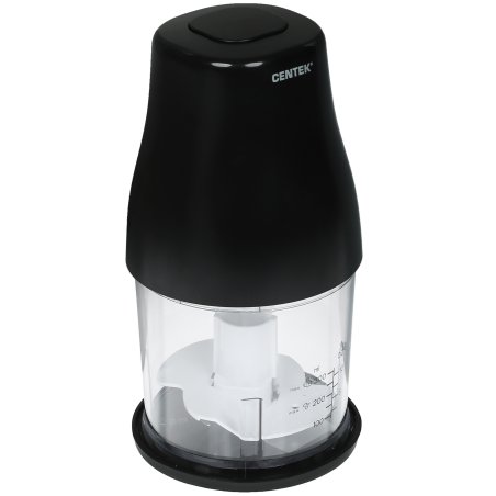 Чоппер Centek CT-1398 400Вт 2 скорости, чаша 800 мл, 3 насадки/режима измельчение /взбитие/ чистка