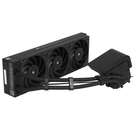 Система водяного охлаждения Thermalright Core Vision 360 ARGb Soc-AM5/AM4/1200/1700/1851 белый 4-pin 28.1dB Al LCD Ret (C-VISION-360-WH-ARGb)