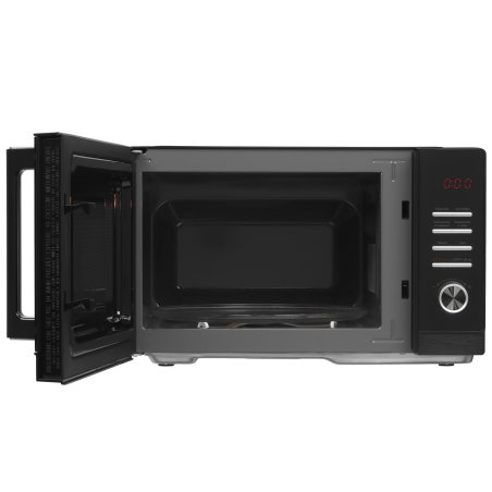 Микроволновая печь Hyundai HYM-D3012 черный 25л 800Вт кнопки, поворотный механизм