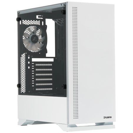 Компьютерный корпус MiniTower Zalman Z1 Iceberg белый (mATX, window, FRONT 2x120мм, REAR 1x120мм, без БП) (Z1 Iceberg белый)