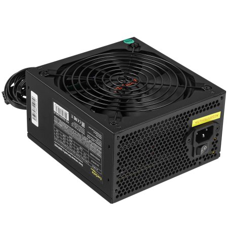 Блок питания серверный 500W ExeGate ServerPRO-500RADS (ATX, for 3U+ cases, APFC, КПД 80% (80 PLUS), 14cm fan, 24pin, (4+4)pin, PCIe, 5xSATA, 4xIDE, FDD, Cable Management, black)