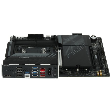 Материнская плата Gigabyte Z890 AORUS ELITE WIFI7 ICE, LGA 1851, Intel Z890, 4xDDR5, 4xSATA, 4xM.2, 1xPCIe 5.0 x16, 2xPCIe 4.0 x4, 1xDP, 1xUSB-C (DP), 1x 2.5Gb LAN, 4xUSB-A 2.0, 3xUSB-A 3.2 Gen 1, 2xUSB-A 3.2 Gen 2, 1xUSB-C 3.2 Gen 2 (Thunderbolt 4), 2x3.