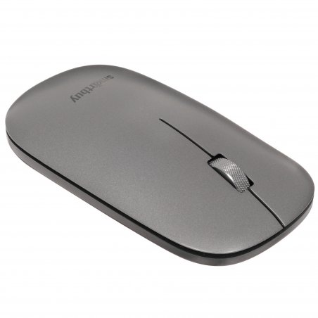 Комплект клавиатура+мышь Smartbuy 233375AG беспроводной, USB, 1600 DPI, серебристый