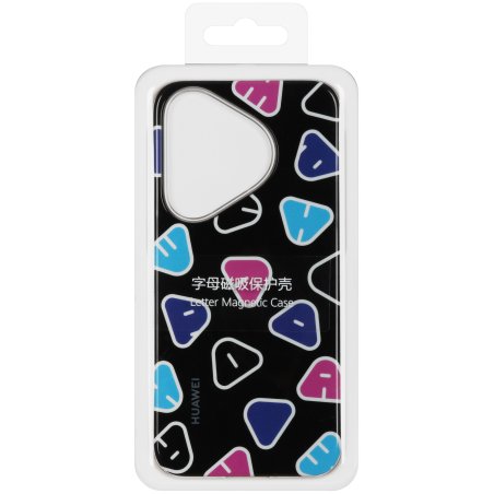Чехол-накладка Huawei Letter Magnetic Case для смартфонов HUAWEI Pura 70, черный, 51995462