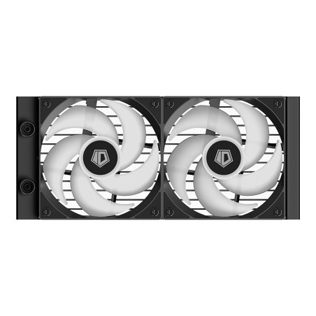 Система водяного охлаждения ID-Cooling FX240 LCD (Soc 1851/1700/1200/115X/AM5/AM4, 2x120мм fan, 2000rpm, 27.2 дБ, 300W, PWM 4-pin/5V 3Pin ARGb,Cop) (FX240 LCD)