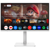 Монитор 27" MSI Modern MD272UPSW IPS 3840x2160, 75 Гц, 4 мс, 16:9, 300 кд/м², DP 1.4a, HDMI 2.0b, USB-C, 3.5 Jack, USB Hub (2x USB 3.0), Adaptive-Sync, динамики (2x3 Вт), белый
