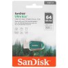 Флешка USB 64Gb SanDisk CZ96 Ultra Eco, USB 3.2, Blue-Green