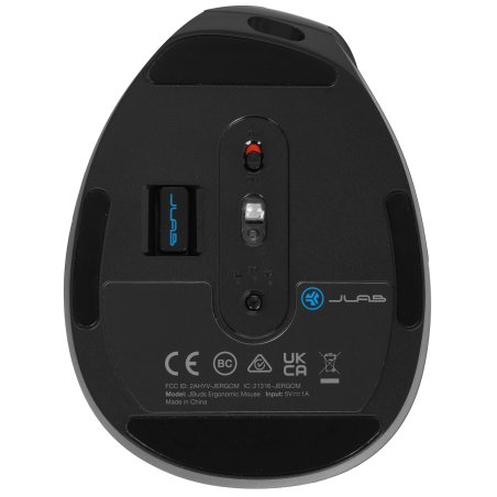 Мышь беспроводная Jlab JBuds Ergonomic с функцией подзарядки, Link USB- A