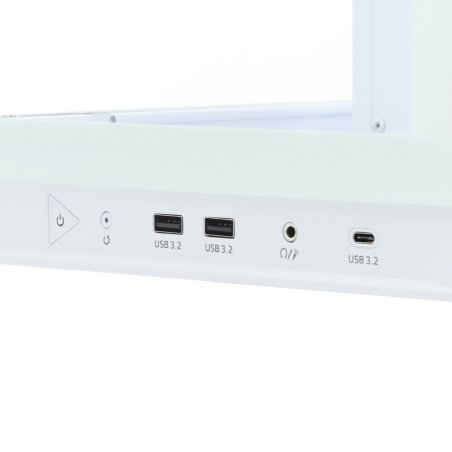 Компьютерный корпус XPG INVADER X белый (INVADERXMTWOF-WHCWW) Mid-Tower, Micro-ATX, Mini-ITX, Standard-ATX, USB 3.2 Gen2 Type-A, USB 3.2 Gen2 Type-C