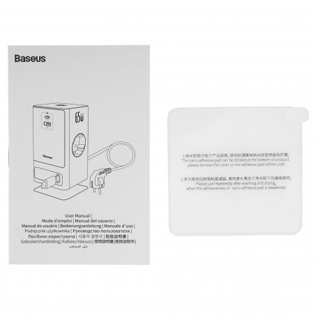 Сетевое зарядное устройство Baseus PowerCombo Cube Power Strip 3AC+2U+2C 30W 1.5m EU Cluster Black, E00066400117-00