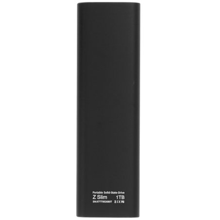 Внешний SSD Netac Z SLIM, 1TB, USB 3.2 Gen 2 Type-C, R/W 550/480, черный