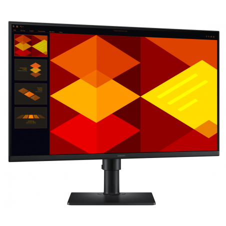 Монитор 27" Samsung Essential S4 LS27D400GAIXCI IPS 1920x1080, 100 Гц, 5 мс, 16:9, 250 кд/м², 2xHDMI, DP, 2xUSB-A 2.0, 1x3.5 мм, черный