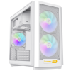 Компьютерный корпус без БП GameMax F36 WH (Midi Tower, ATX, Белый, 1*USB Type-C, 3*120мм)