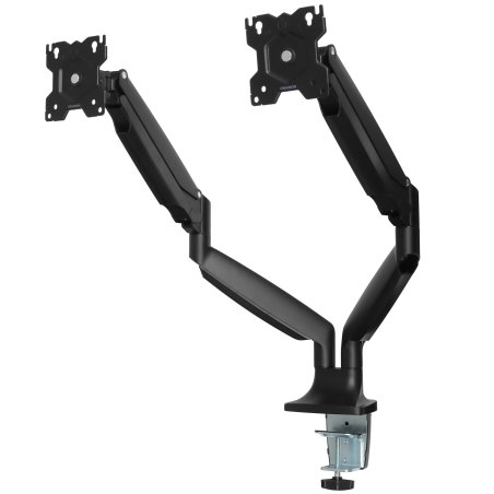 Кронштейн для 2 мониторов ONKRON G200 для монитора 13"-32" настольный, черный